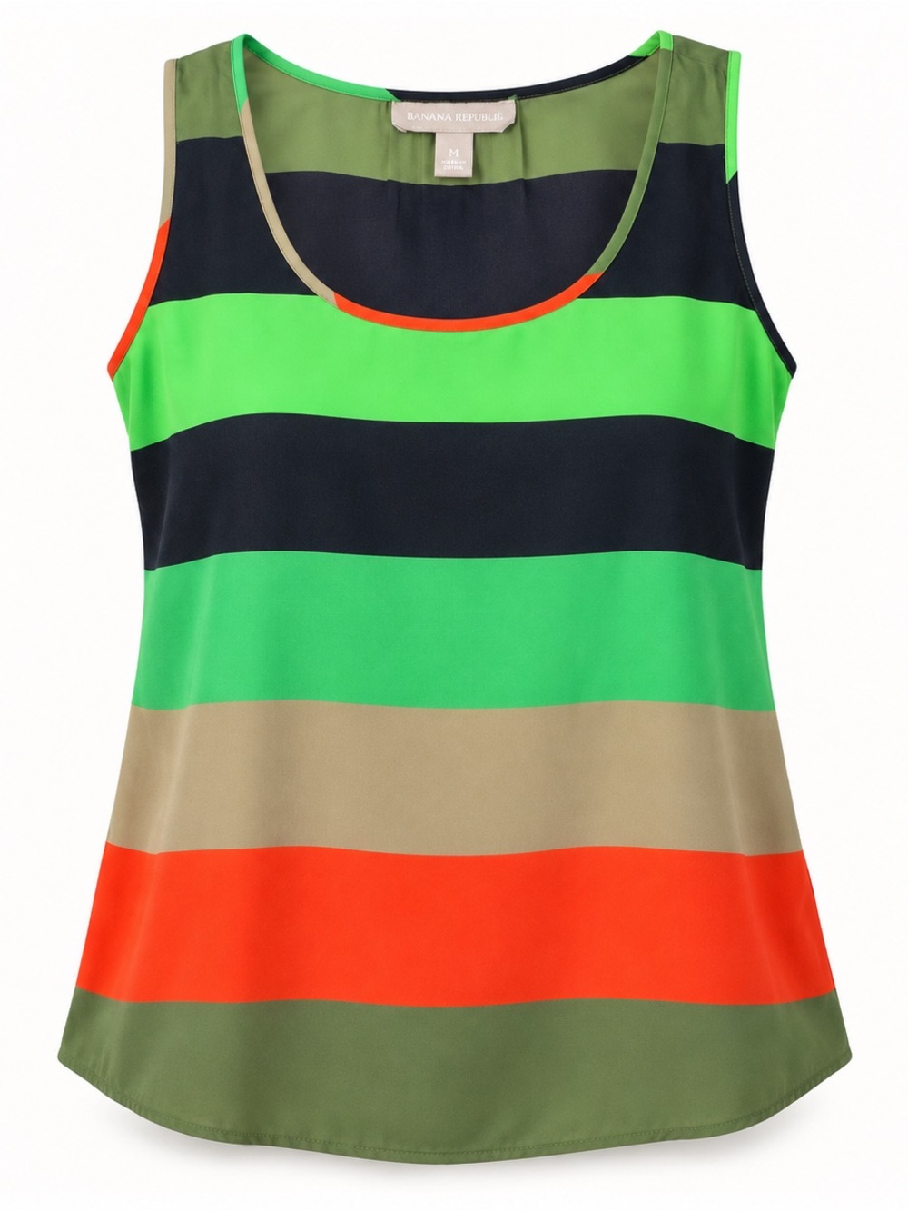 Banana Republic Colorblock Sleeveless Top Size Medium